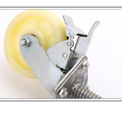 Industrial 150kg 6inch Heavy Duty Scaffold Scaffolding Adjustable Caster Wheel.