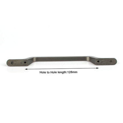 Black Zinc Kitchen Cabinet Handles Drawer Bar Handle Pull 128mm.