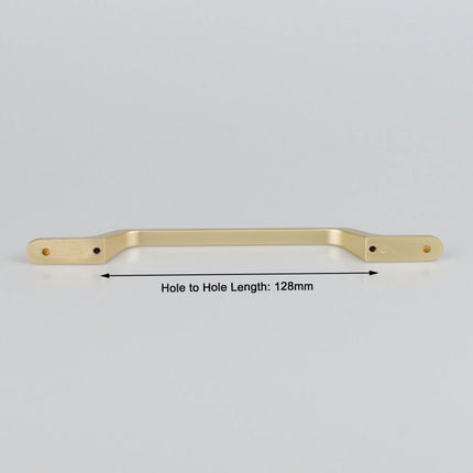 Gold Zinc Kitchen Cabinet Handles Drawer Bar Handle Pull 128mm.