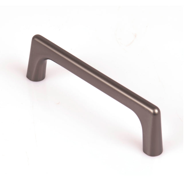 Black Zinc Kitchen Cabinet Handles Drawer Bar Handle Pull 96mm.