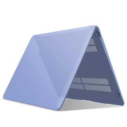 Suitable for  MacBook Air 13 Inch Case 2022 2021 2020 2019 2018, A1932, A2179, A2337 Shell Case Keyboard Cover lavender Grey.
