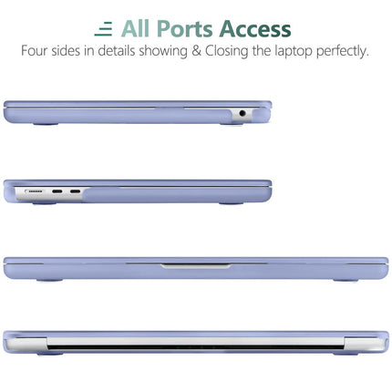 Suitable for  2023 2022 MacBook Air 13 inch case M2 Model A2681 Hard Shell Case Keyboard Cover.