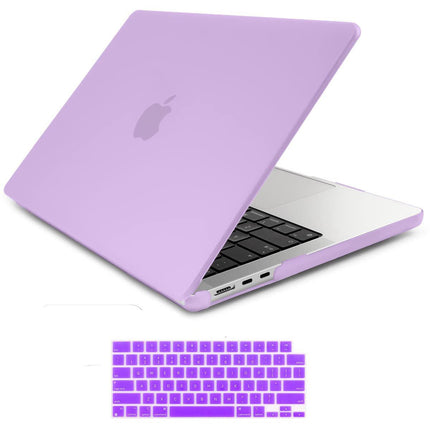 Suitable for  2023 2022 MacBook Air 13 inch case M2 Model A2681 Hard Shell Case Keyboard Cover Purple.