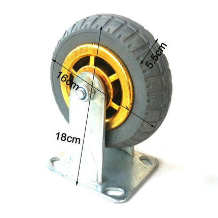 6" 150mm Heavy Duty Industrial Fixed Caster Wheels Caster Wheel Castor 250kg Trolley.
