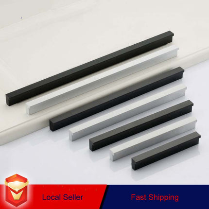 Aluminium Kitchen Cabinet Handles Drawer Bar Handle Pull Silver160mm.