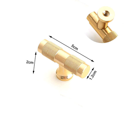 Gold Furniture Door Kitchen Cabinet Handle Handles Pull Pulls Cupboard T Bar.