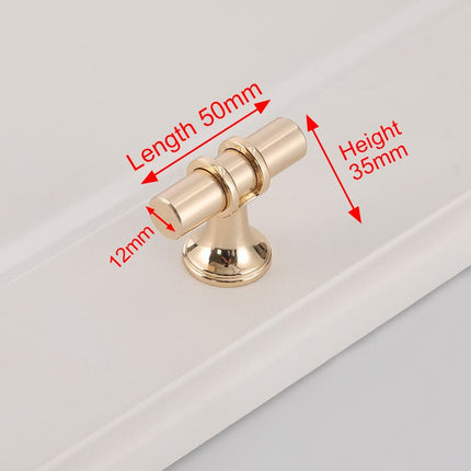 Luxury Design Kitchen Cabinet Handles Drawer Bar Handle Pull Gold T Bar.