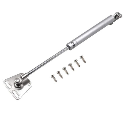 2 Pcs 100N Cabinet Door Hydraulic Hinge Metal Head Lift Support Soft Close & Buffer Telescopic.
