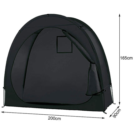 Bike Cover Storage Tent Durable Waterproof Anti-Dust Foldable Outdoor Tools Storage Shed.