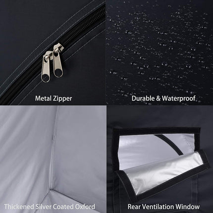 Bike Cover Storage Tent Durable Waterproof Anti-Dust Foldable Outdoor Tools Storage Shed.