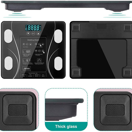 LCD Scales Body Weight Bathroom Bath room Body Fat Gym Fitness Scale BMI BMR.