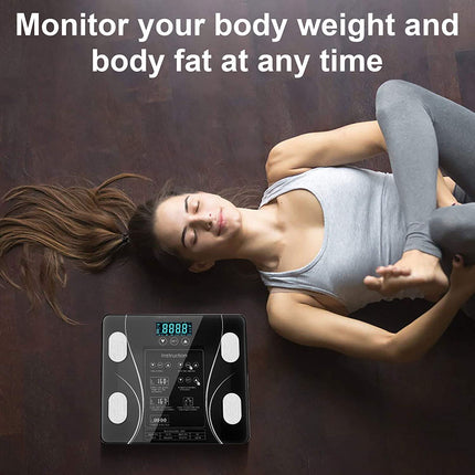 LCD Scales Body Weight Bathroom Bath room Body Fat Gym Fitness Scale BMI BMR.