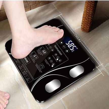 LCD Scales Body Weight Bathroom Bath room Body Fat Gym Fitness Scale BMI BMR.