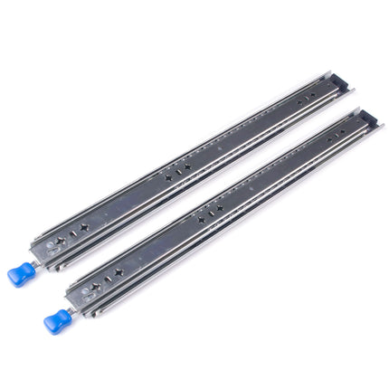 22in Pair 150KG Heavy Duty Drawer Slides Rails Runners Locking Ball Bearing.