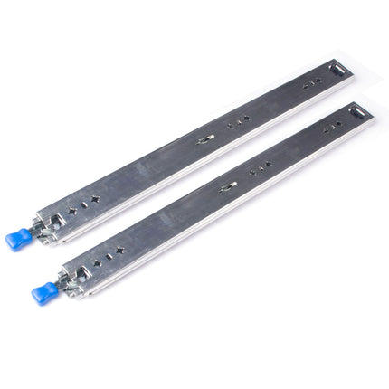 22in Pair 150KG Heavy Duty Drawer Slides Rails Runners Locking Ball Bearing.