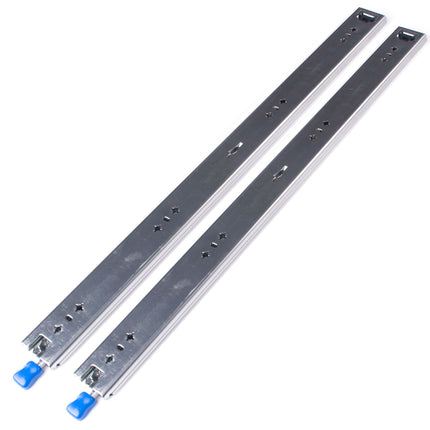 28in Pair 150KG Heavy Duty Drawer Slides Rails Runners Locking Ball Bearing.