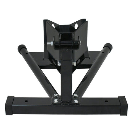 Motorcycle Motorbike Wheel Chock Lift Stand Self Locking Clamp.