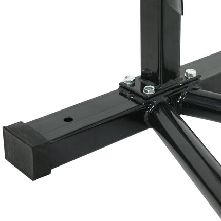 Motorcycle Motorbike Wheel Chock Lift Stand Self Locking Clamp.