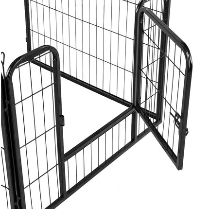 6 Panel Pet Dog Cat Bunny Puppy Play pen Playpen 60x80 cm Exercise Cage Dog Panel Fence.
