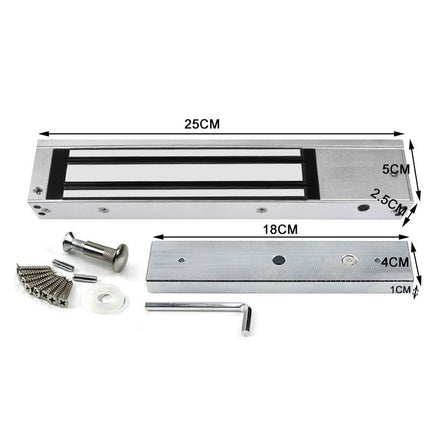 Electric Magnetic Lock Holding Force for Access Control Single Door12V 280KG.