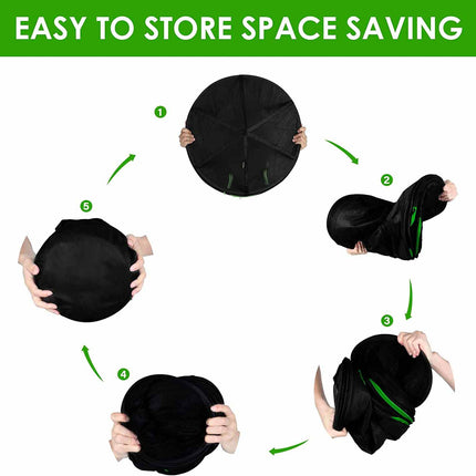 8-Layer 162cm Foldable Herb Vegetable Fruit Drying Dehydrating Rack Mesh Hanging Dryer.