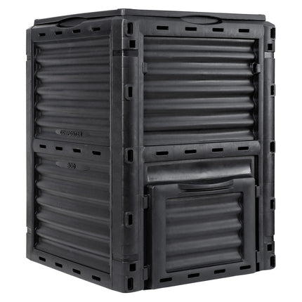 300L Large Garden Outdoor Compost Bin Composter BPA Free Compost Barrel.