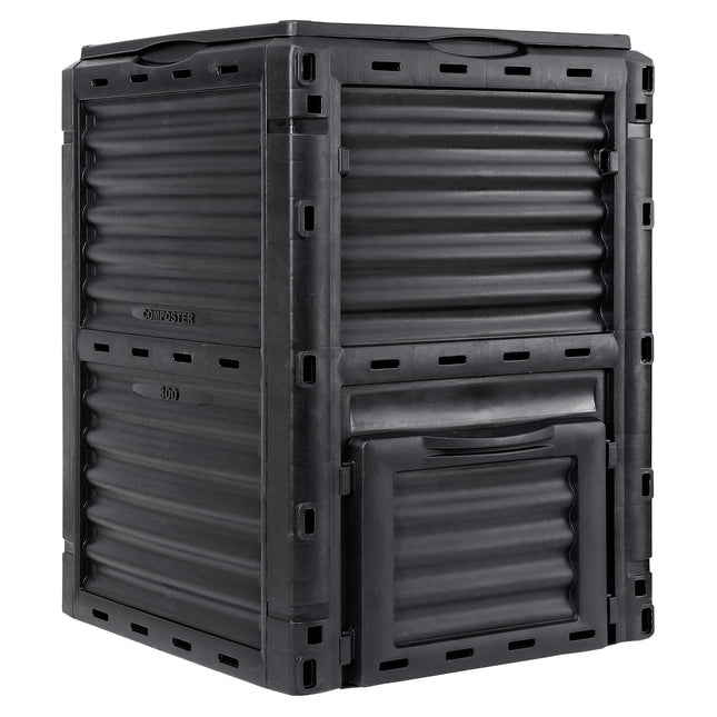 300L Large Garden Outdoor Compost Bin Composter BPA Free Compost Barrel.