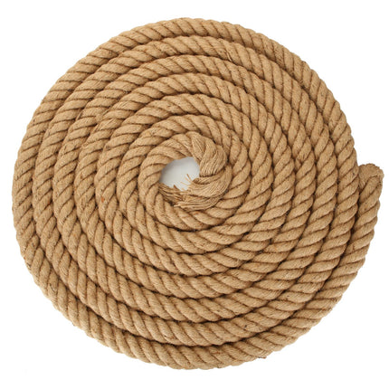 10m Sisal 40mm Rope Natural Twine Cord Thick Jute Hemp Manila  Crafting Home Decor.