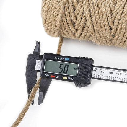 100m Sisal 5mm Rope Natural Twine Cord Thick Jute Hemp Manila  Crafting Home Decor.