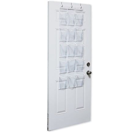 15 Pockets Over The Door Rack Hanging Kitchen Organizer Pantry Organizer Shoe Storage.