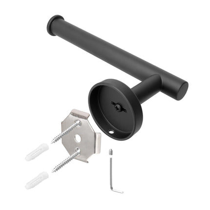 Toilet Paper Holder Black Wall Mount Bathroom Paper Roll Holder Roll Holder 304.
