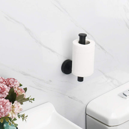 Toilet Paper Holder Black Wall Mount Bathroom Paper Roll Holder Roll Holder 304.