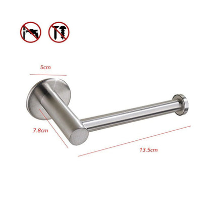 Toilet Paper brushed Holder Self Adhesive Bathroom Paper Roll Holder Roll Holder 304.