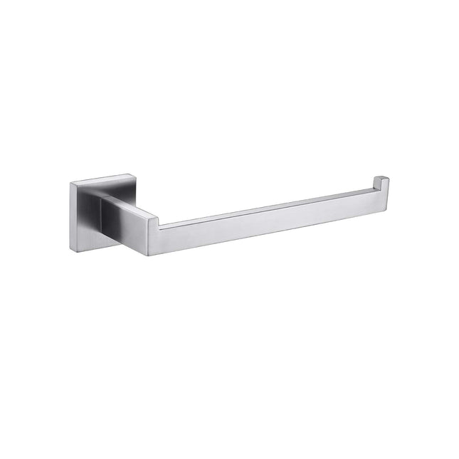 Square Hand Towel Holder Ring Wall Mounted Modern Towel Bar Bathroom Kitchen.