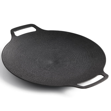 Korean Grill Pan Nonstick 6 Layer 40cm Round BBQ Griddle Indoor or Outdoor Cooking.
