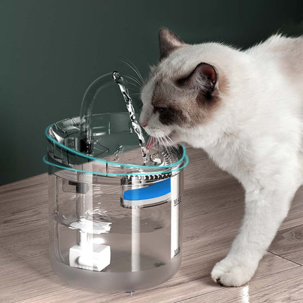 Cat Dog Water Fountain Pet Water Dispenser 1.8L Automatic Drinking Fountain for Cats Kitty Indoor.