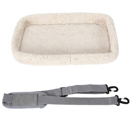 Pet Carrier Bag Travel Bag for Cats and Small Dogs Cozy Bed, Shoulder Strap.
