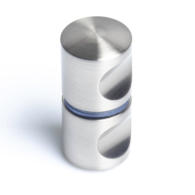 Shower Glass Door Knob Bathroom Back-to-Back Handle Pull 304 Brushed.