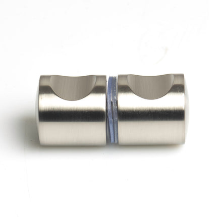 Shower Glass Door Knob Bathroom Back-to-Back Handle Pull 304 Brushed.