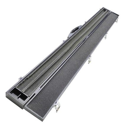 3/4 Jointed 121cm Billiards Snooker Pool Cue PU Leather Hard Case Carrying Box Organizing.