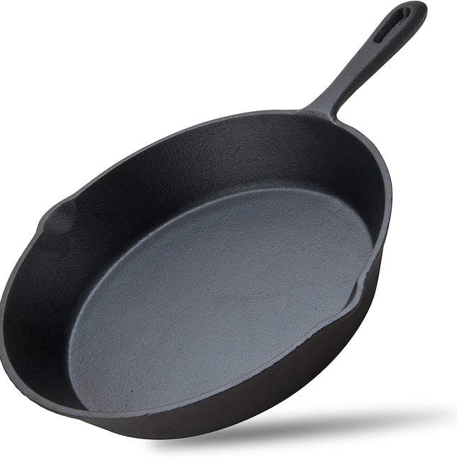 6inch 16cm Cast Iron Skillet Cookware Chef Quality Pre-Seasoned Pan Pans.