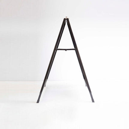Black Powder Coated Steel A-Board Sign 60X90cm.