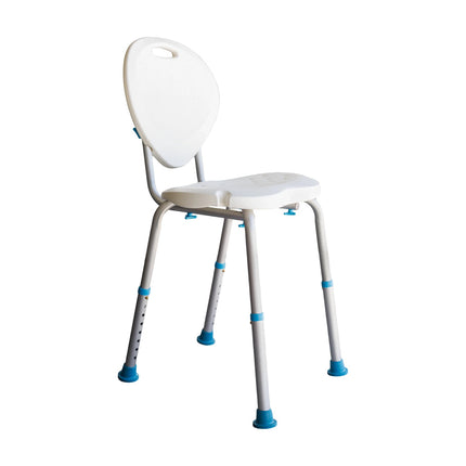 Adjustable Shower Chair With Backrest.