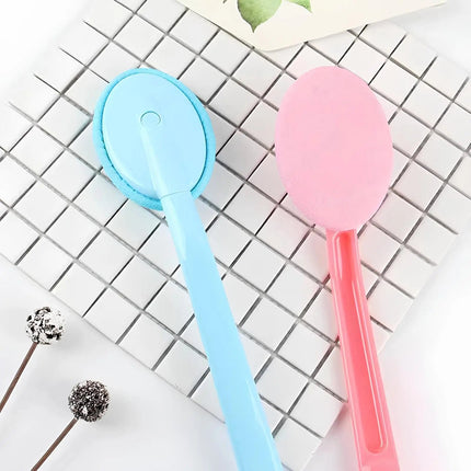 Back & Body Self Bath Brush Lotion Applicator - Blue.