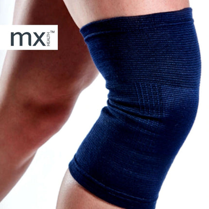 MX Health Standard Elasticated Knee Support - Large.