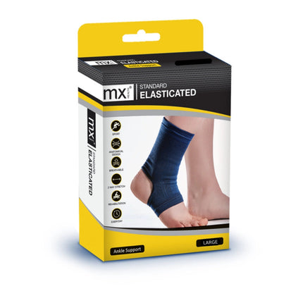 MX Health Standard Elasticated Ankle Support - Large.