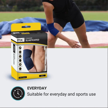 MX Health Standard Elasticated Elbow Support - Medium.