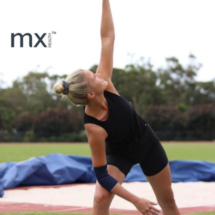 MX Health Standard Elasticated Elbow Support - Medium.