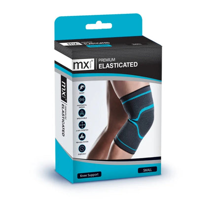 MX Health Premium Elasticated Knee Support - Medium.