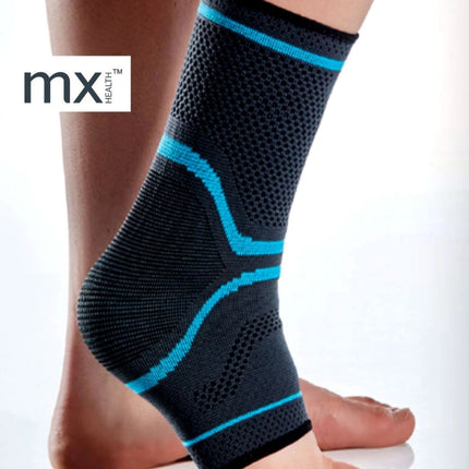 MX Health Premium Elasticated Ankle Support - Small.